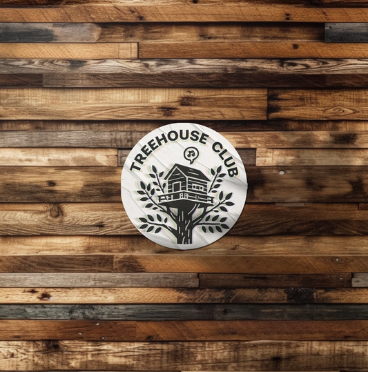 Treehouse Club Sticker