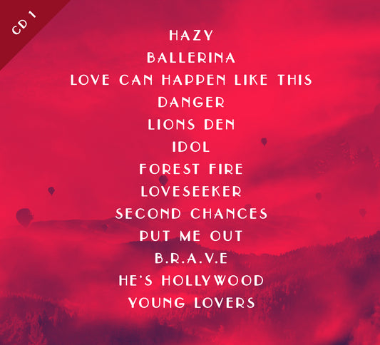 BRAVE Tracklist. Disc 1