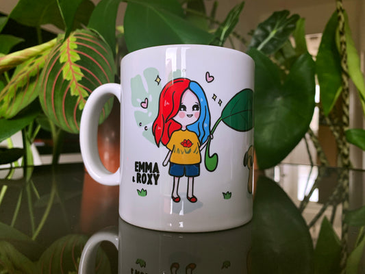 Pug in the Jungle Mug