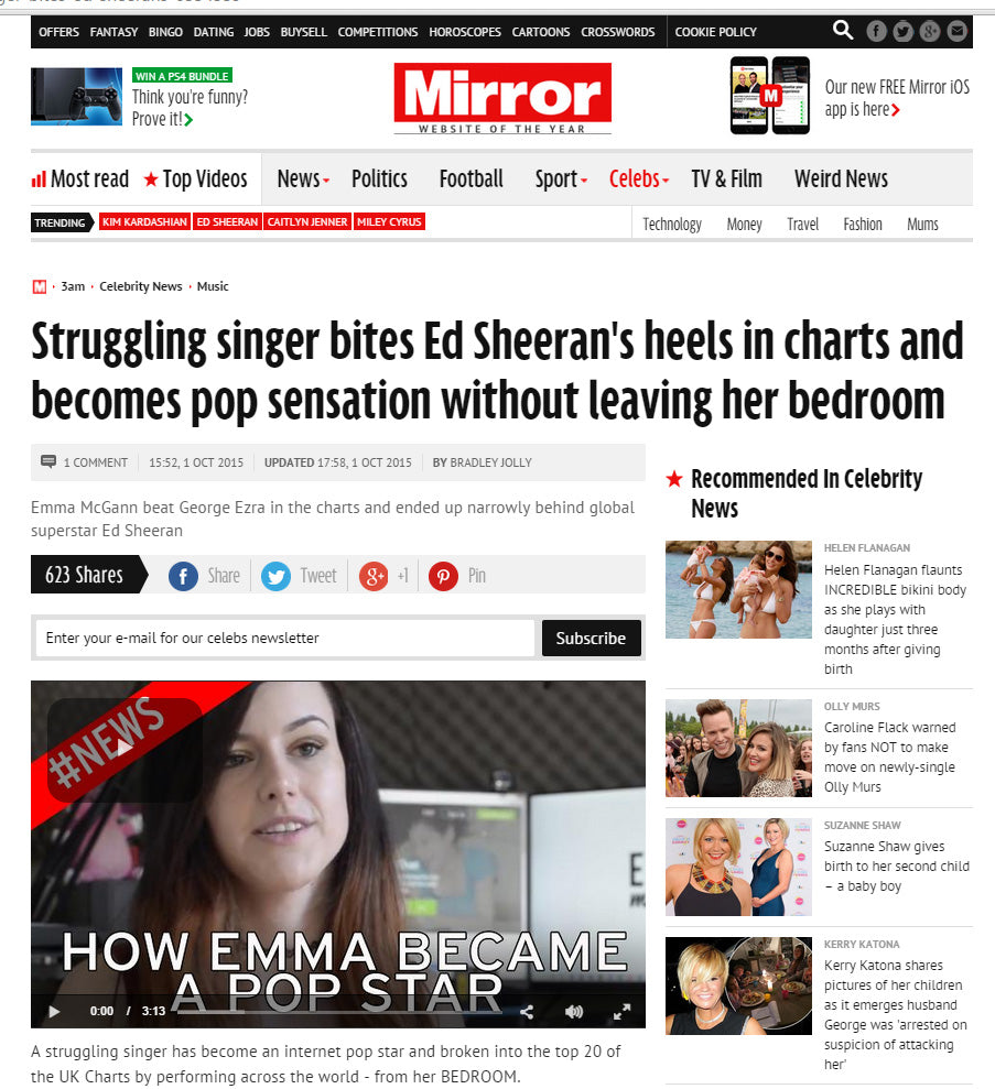 Interview: The Mirror – Emma McGann